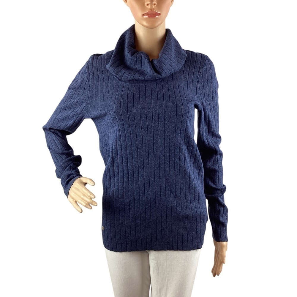 Lauren Ralph Lauren Paxton Sweater Size M Navy Blue